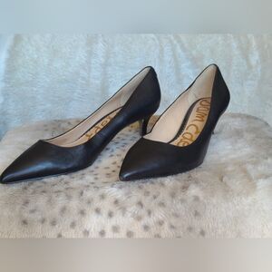 Sam Edelman Black Pointed Toe Heels
